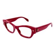 Eyewear frames Am0429O Alexander McQueen , Red , Dames