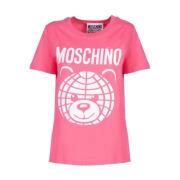 T-Shirts Moschino , Pink , Dames