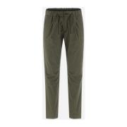 Slim-fit Trousers Herno , Green , Heren