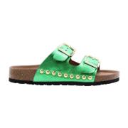 Stijlvolle Zomer Slippers Dwrs , Green , Dames