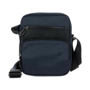 Matera Crossbody Tas Bric's , Blue , Heren