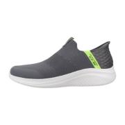 Ultra FL Slip-On Sneakers Skechers , Gray , Heren