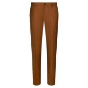 Trousers Dolce & Gabbana , Brown , Heren