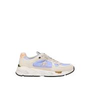 Beige Leren Sneakers Premiata , Multicolor , Dames