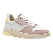 Roze Platte Sneakers Blauer , Pink , Dames