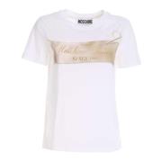 T-Shirts Moschino , White , Dames