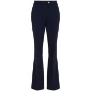 Wide Trousers Tommy Hilfiger , Blue , Dames