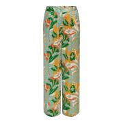 Palma Loose Pant Tangerine Goodvibes Only , Multicolor , Dames