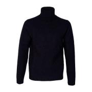 Stijlvolle Turtlenecks voor een Chic Look Irish Crone , Blue , Heren