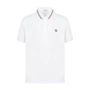 Polo Shirts Moncler , White , Heren