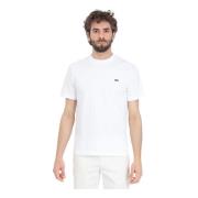 T-Shirts Lacoste , White , Heren