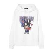 Witte Bedrukte Sweaters Dsquared2 , White , Heren