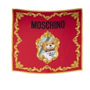 Silky Scarves Moschino , Multicolor , Dames