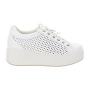 Leren Vetersneakers Igi&Co , White , Dames