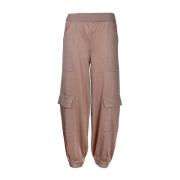 Tapered Trousers Circus Hotel , Beige , Dames