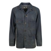 Denim Jack Maison Margiela , Blue , Heren