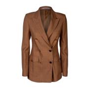 Stijlvolle Blazers voor Mannen Tagliatore , Brown , Dames