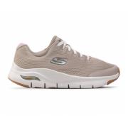 Casual Heren Sneakers Skechers , Beige , Heren