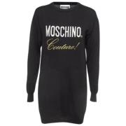 Pre-owned Knit dresses Moschino Pre-Owned , Black , Dames