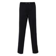 Slim-fit Trousers Moncler , Blue , Heren
