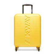 Gele Cabin Trolley K-Way , Yellow , Heren