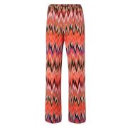 Zig Zag Patroon Broek Betty Barclay , Red , Dames