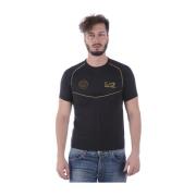 Sweatshirt T-Shirt Combo Emporio Armani EA7 , Black , Heren