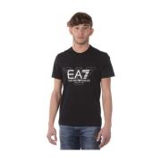 Sweatshirt T-shirt Combo Emporio Armani EA7 , Black , Heren