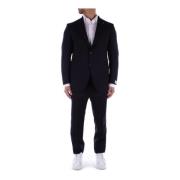 Single Breasted Suits Tagliatore , Blue , Heren