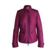Pre-owned Nylon outerwear Burberry Vintage , Purple , Dames