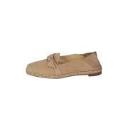 Pre-owned Suede flats Alexandre Birman Pre-owned , Beige , Dames