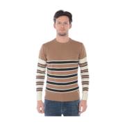 Walgett Sweater Pullover Daniele Alessandrini , Beige , Heren