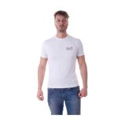 Sweatshirt T-Shirt Combo Emporio Armani EA7 , White , Heren