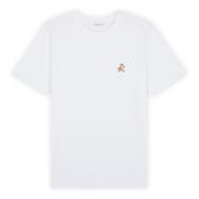 T-Shirts Maison Kitsuné , White , Heren