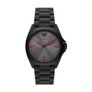 Watches Emporio Armani , Black , Heren