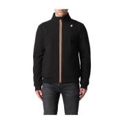 Giubbino Jas K-Way , Black , Heren