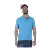 Polo Shirts Emporio Armani EA7 , Blue , Heren