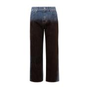 Straight Jeans Noma t.d. , Brown , Dames