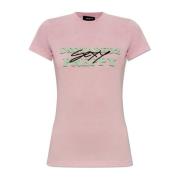Bedrukt T-shirt Dsquared2 , Pink , Dames