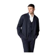 Vest- CC Brendon Jersey Jacket Clean Cut , Blue , Heren