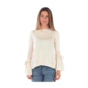 Gezellig Gebreide Trui Pullover Liu Jo , Beige , Dames