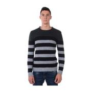 Meridian Sweater Pullover Daniele Alessandrini , Gray , Heren