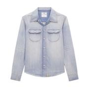 Denim Jackets Courrèges , Blue , Heren