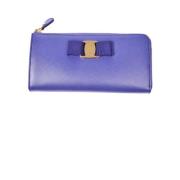 Wallets Cardholders Salvatore Ferragamo , Purple , Dames