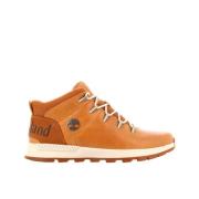 Leren Veterschoenen Timberland , Brown , Heren