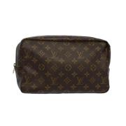 Pre-owned Canvas louis-vuitton-bags Louis Vuitton Vintage , Brown , Da...