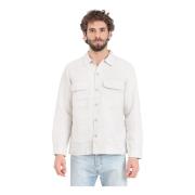 Casual Shirts Selected Homme , Beige , Heren