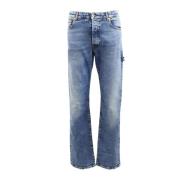 Ex-Ray Gewassen Hammer Blauwe Jeans Heron Preston , Blue , Heren