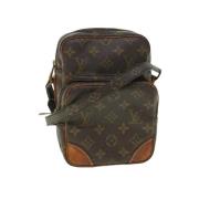 Pre-owned Canvas louis-vuitton-bags Louis Vuitton Vintage , Brown , Da...