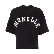 T-Shirts Moncler , Blue , Dames